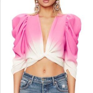 AFRM Willa Top Ombré Pink